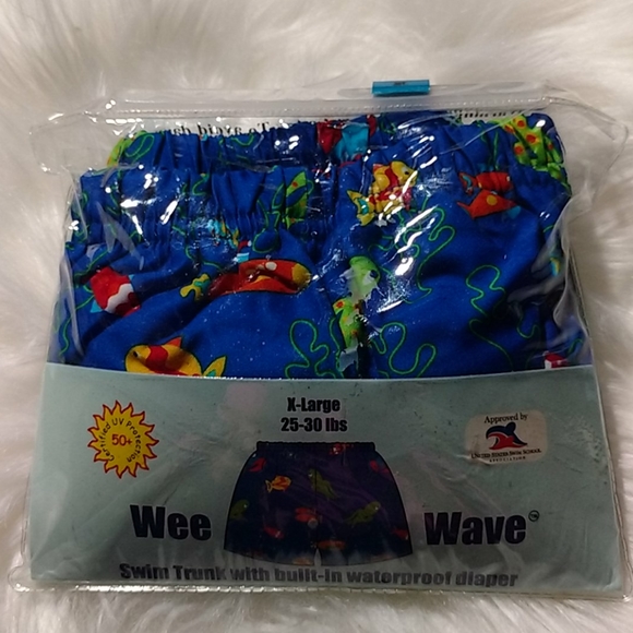 Infant swim trunks w/ built in waterproof diaper - Picture 11 of 11